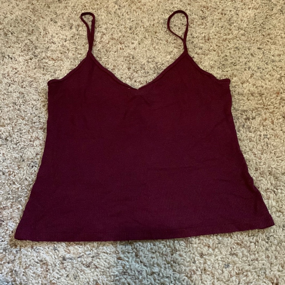 Cami crop tank top